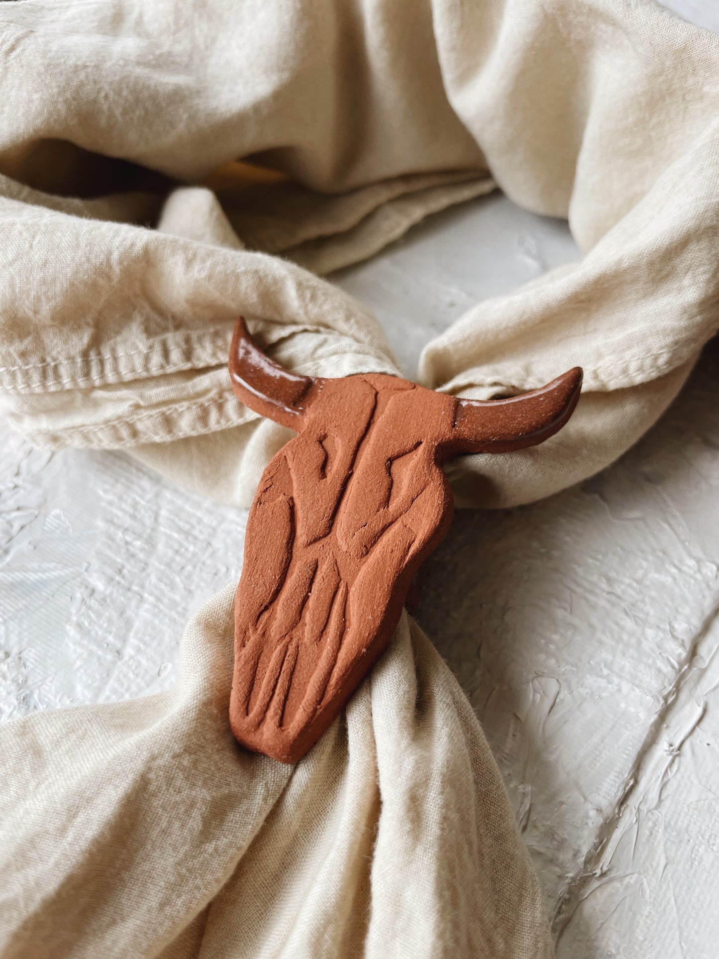 Longhorn Necktie Holder